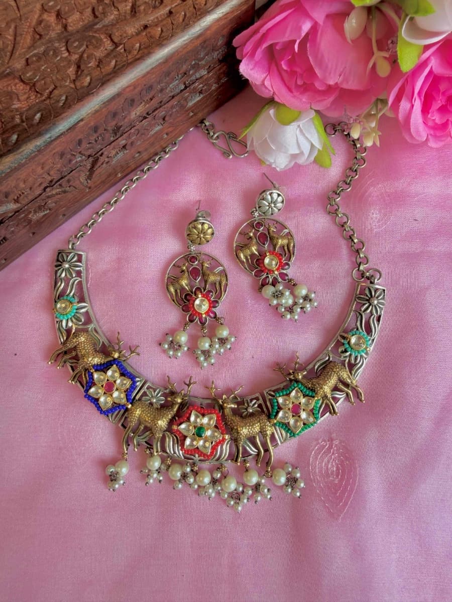 Pachi Kundan Necklace-0004
