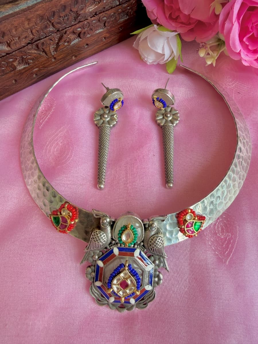 Pachi Kundan Necklace-0005