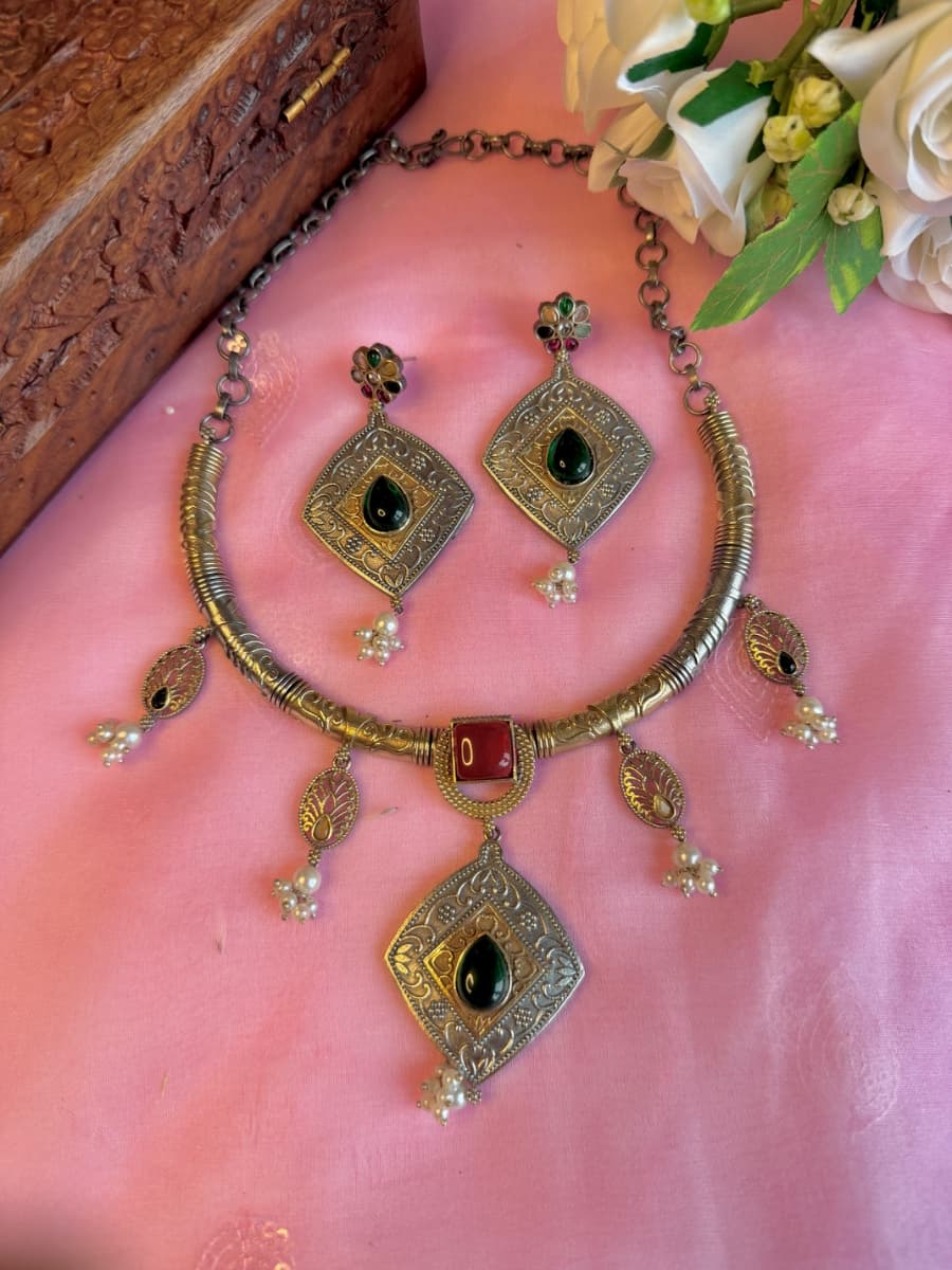 German Silver Necklace-0001