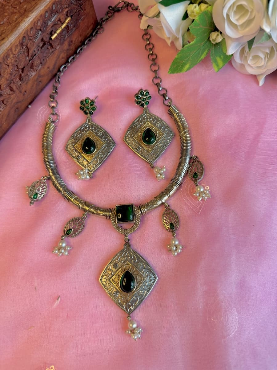 German Silver Necklace-0002