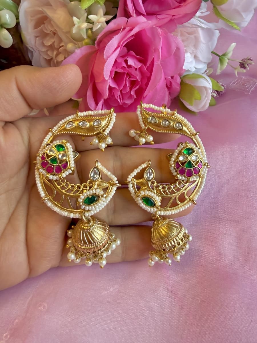 Pachi Kundan Ear Cuff 02