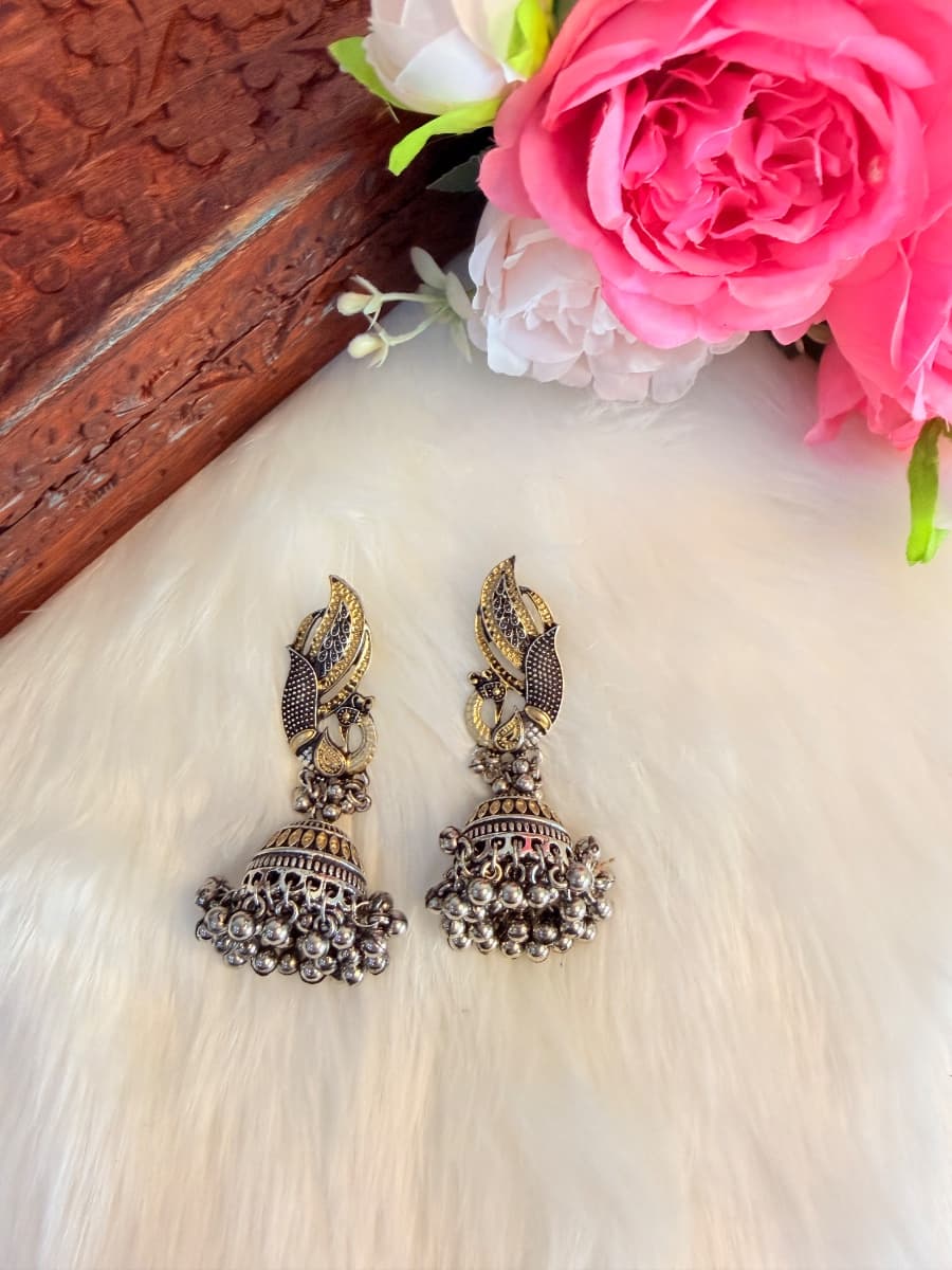 Pecock Earring